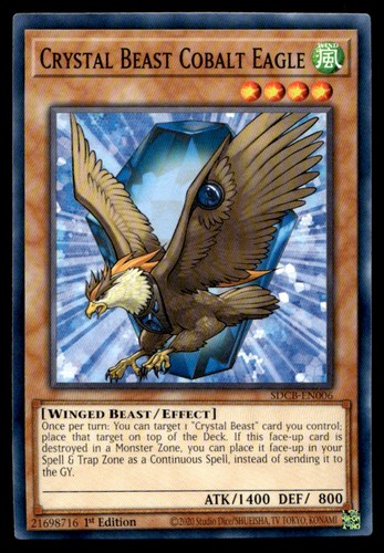 Crystal beast cobalt eagle - cobalt,
