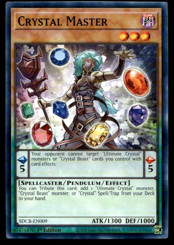 Crystal master structure deck - master,