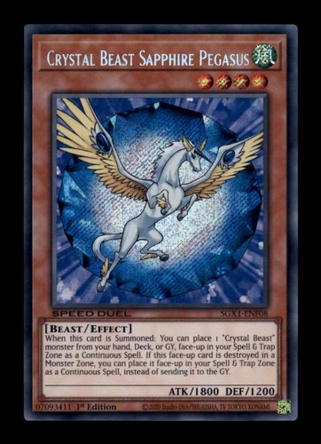 Crystal beast sapphire - beast, pegasus
