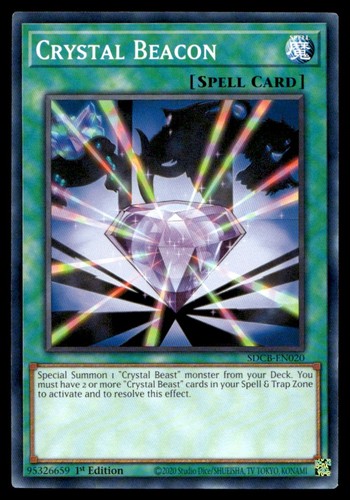 Crystal beacon structure deck - crystal,