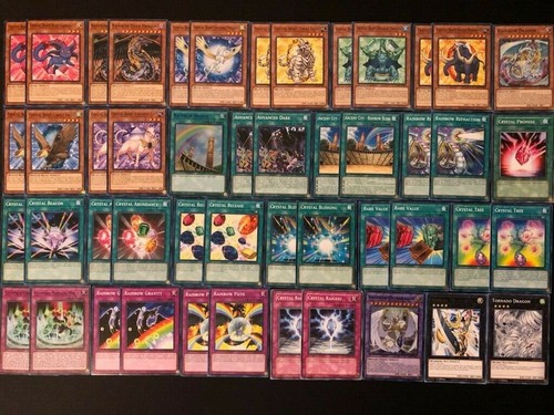 Ygioh crystal beast deck - ygioh,