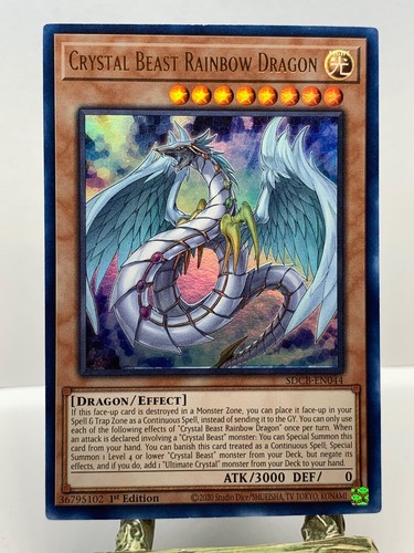 Crystal beast rainbow dragon - crystal,