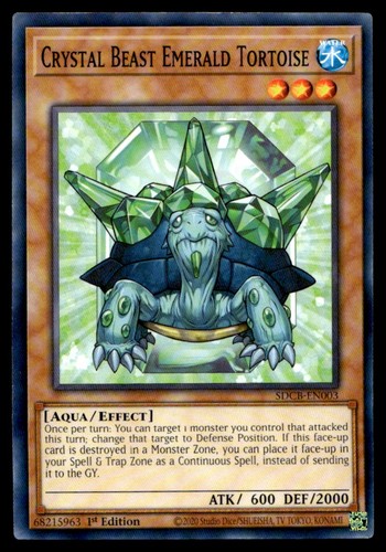 Crystal beast emerald tortoise - beast,