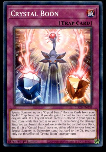 Crystal boon structure deck - crystal,