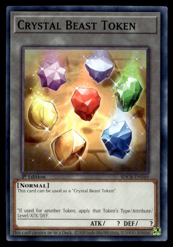 Crystal beast token structure - beast,