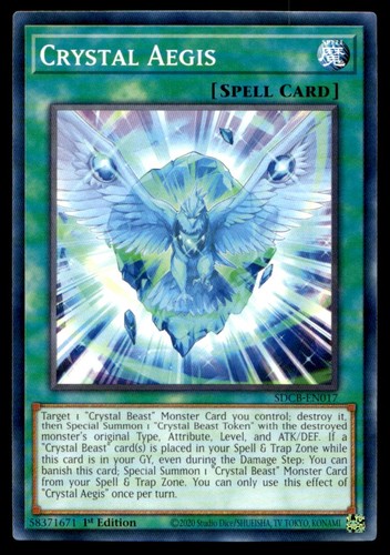 Crystal aegis structure deck - aegis,