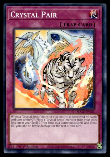 Crystal pair structure deck - pair,
