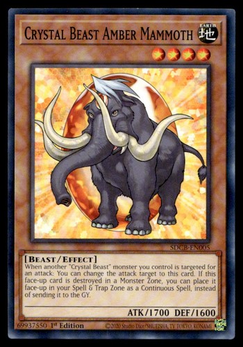 Crystal beast amber mammoth - beast,