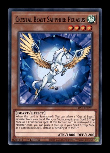 Crystal beast sapphire pegasus - crystal,