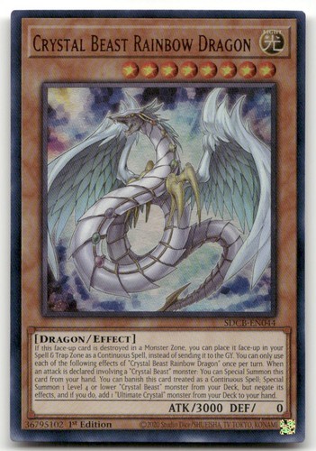 Crystal beast rainbow dragon - crystal,